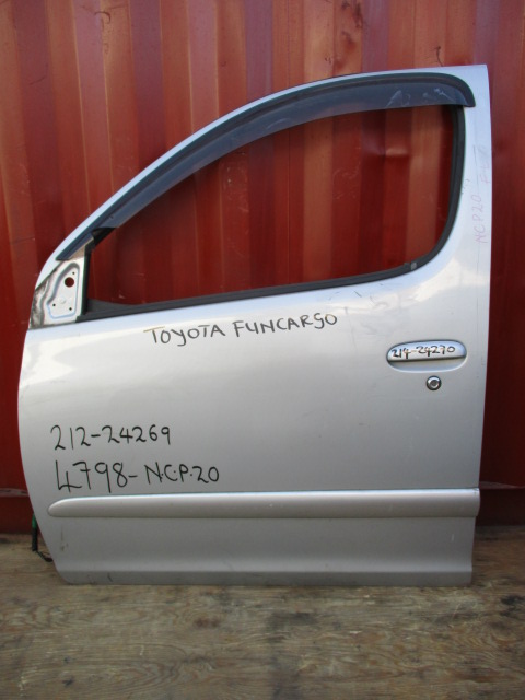 Used Toyota Funcargo DOOR SHELL FRONT LEFT